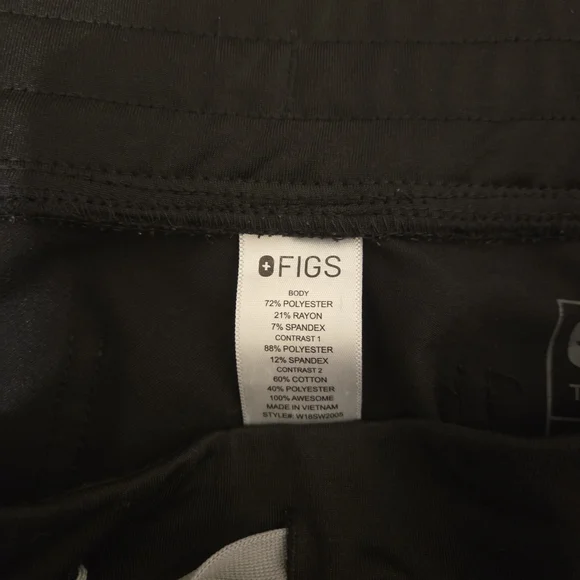 Figs Black Jogger Pants for Women - Picture 5 of 5